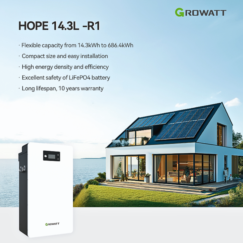 Growatt Lifepo4 Lithium Battery Hope 16.0lm-a1 51.2v 314ah 16kwh Ip20 8000 Cycles For Off Grid Hybrid Energy Storage System - Buy Product on Alibaba.com