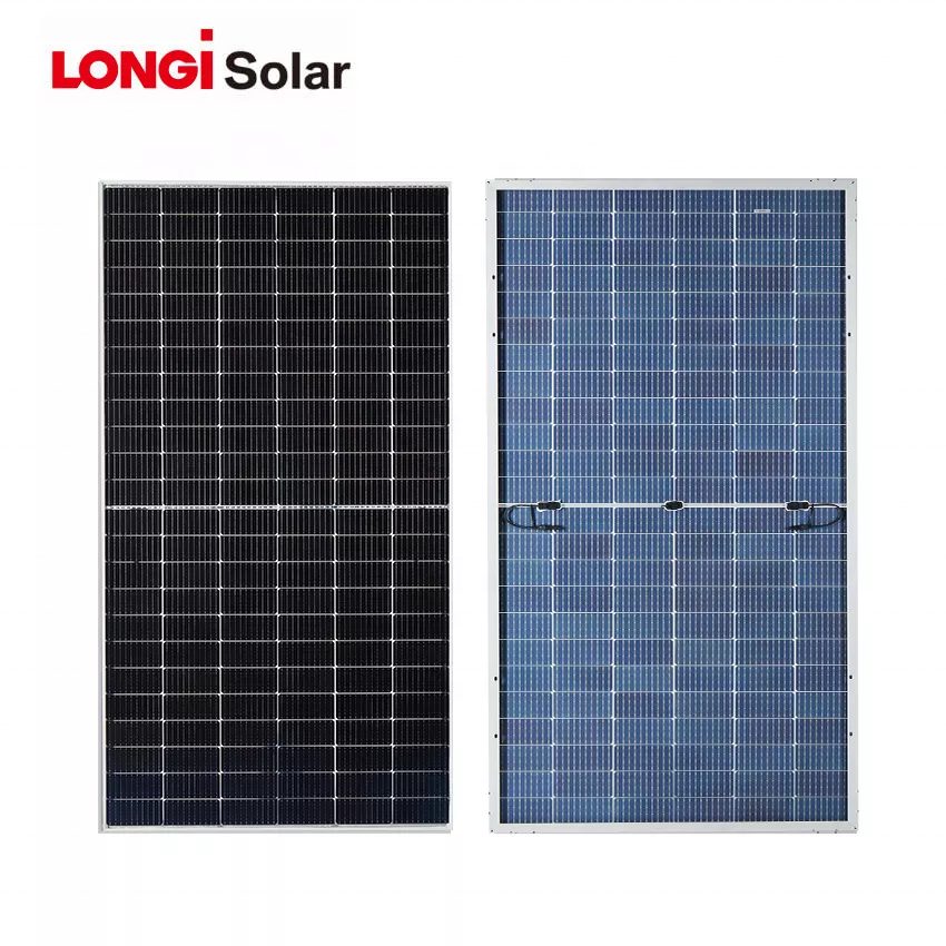 Hi Mo7 Original Bifacial Mono Modules Dual Glass Solar Panels 585w 620w Range N-type Hjt Bipv 590w 595w 600w 605w 610w 615w 620w - Buy Product on Alibaba.com