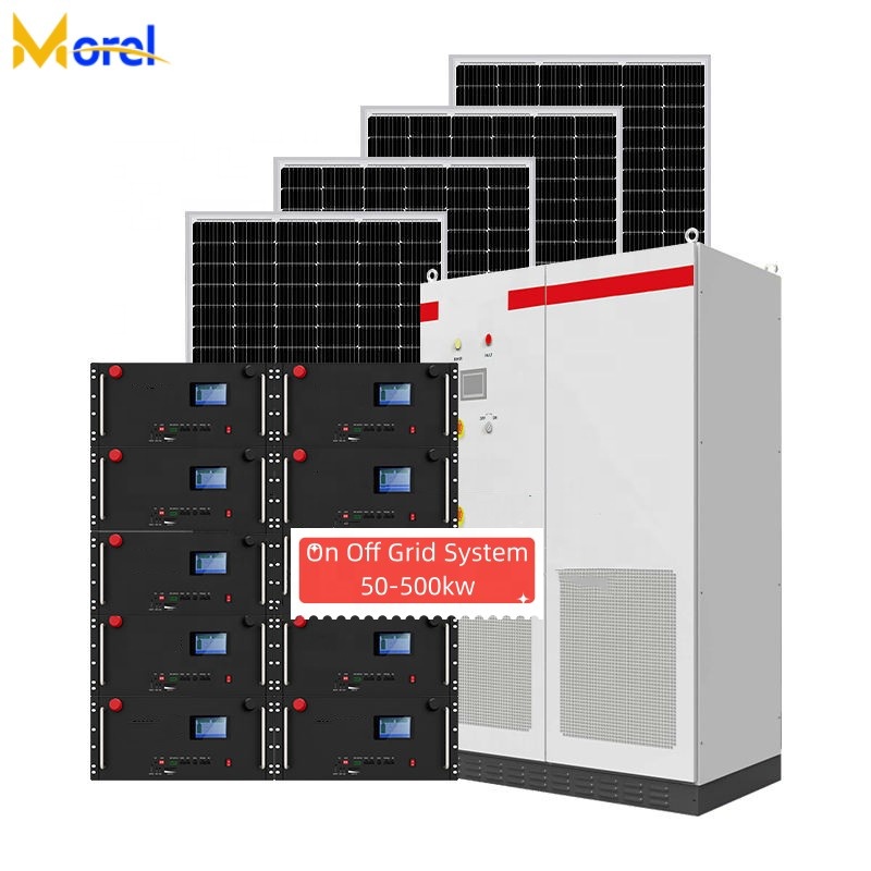 Commercial On Off Grid Solar Energy Power System Battery Cabinet 70kw 80kw 125kw 200kw 250kw 300kw 350kw 600kw 700kw - Buy Product on Alibaba.com detail