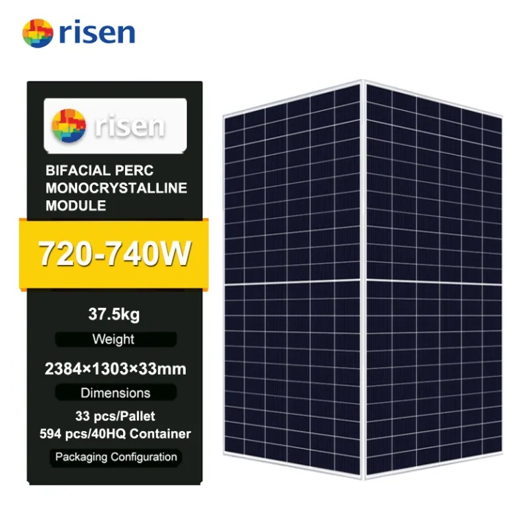 Risen Higon Original 720w-750w Hjt Bifacial Mono Solar Panel N-type 550w Max Power 23.2%-23.8% Efficiency 25-year Warranty – Buy Product on Alibaba.com