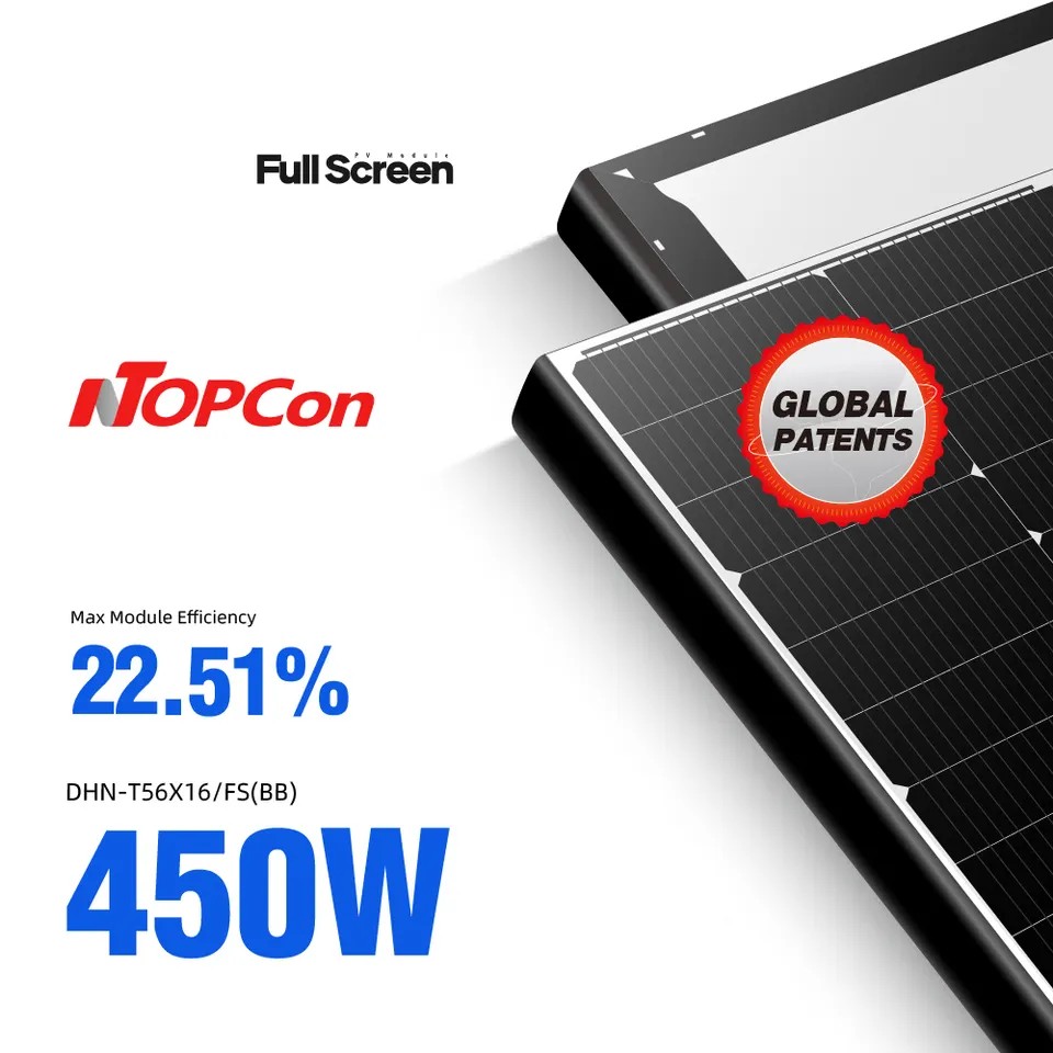 Wholesale 450w-465w N-type Solar Panels Frameless Full-screen For Topcon Mono Modules Hjt Perc Hbc Technologies For Residential - Buy Product on Alibaba.com detail